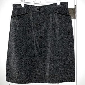 Talbots Skirt, Classic Silhouette, Contrast Trim, Pockets, Versatile, Comfy, EUC